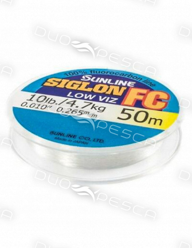 FLUOROCARBONO SUNLINE SIGLON FC 50MT CLEAR