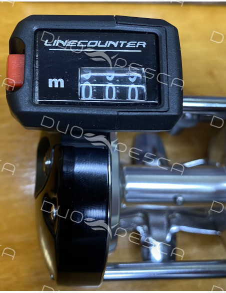 ABU GARCIA AMBASSADEUR 7000I LC-MTR MANIVELA DERECHA LINE COUNTER