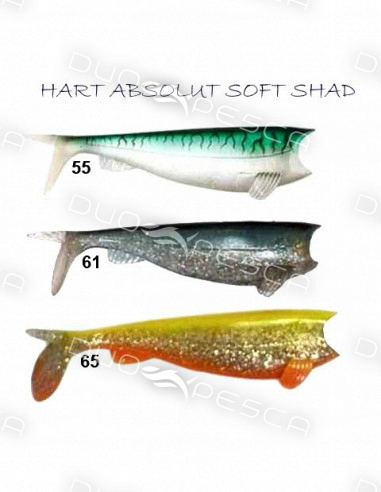 HART ABSOLUT SOFT SHAD 150MM (4 UDS)