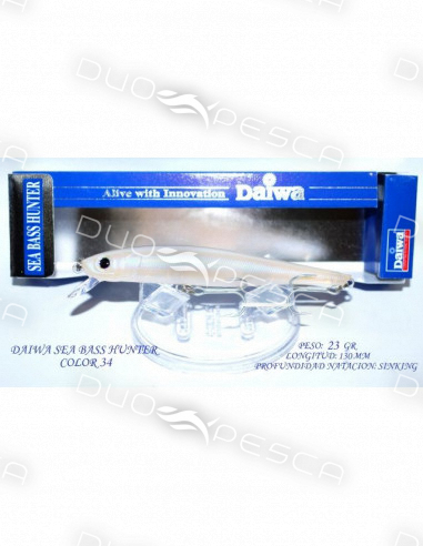 DAIWA SEA BASS HUNTER SINKING 13CM 23GR COLOR 34