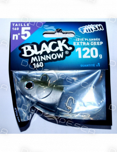 CABEZA FIIISH BLACK MINNOW 160 (2 X SHORE JIGHEAD 30GR KAKI) 