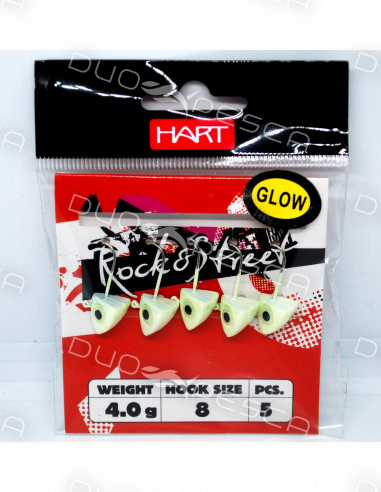 CABEZA PLOMADA HART RSF MICRO HEAD 4GR TALLA 6 (5 UDS)