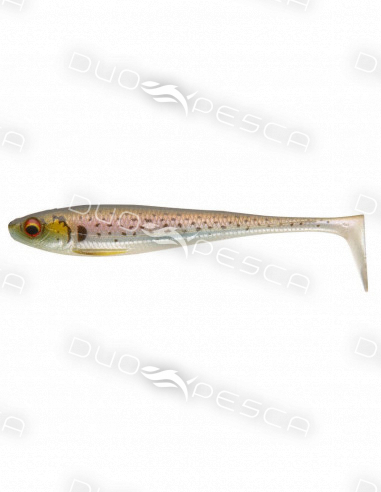 VINILO DAIWA DUCK FIN SHAD 9CM COLOR 1 SPOTTED MULLET