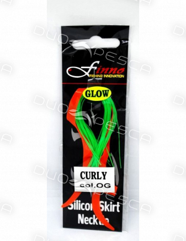 SILICON SKIRT NECKTIE CURLY GLOW COLOR GO