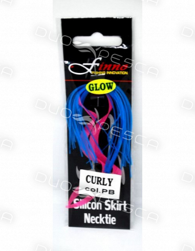 SILICON SKIRT NECKTIE CURLY GLOW COLOR OG
